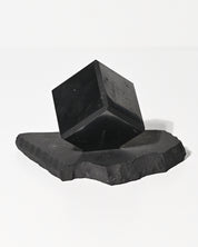 Shungite Cube on Base