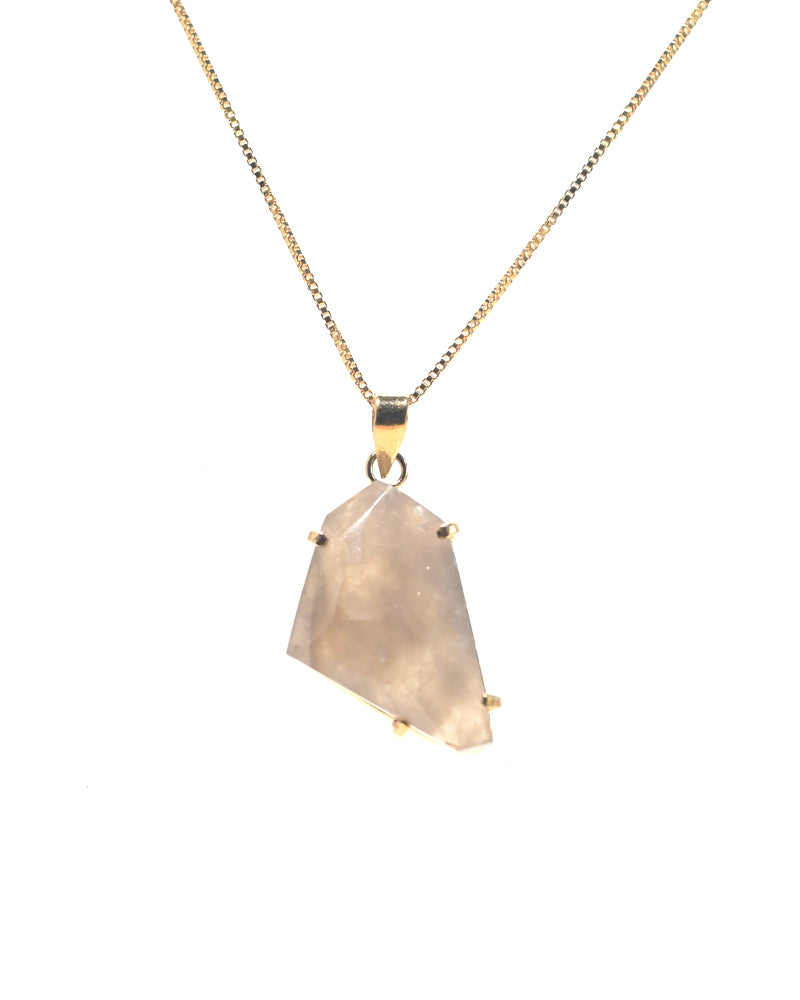 Smoky Quartz pendant necklace