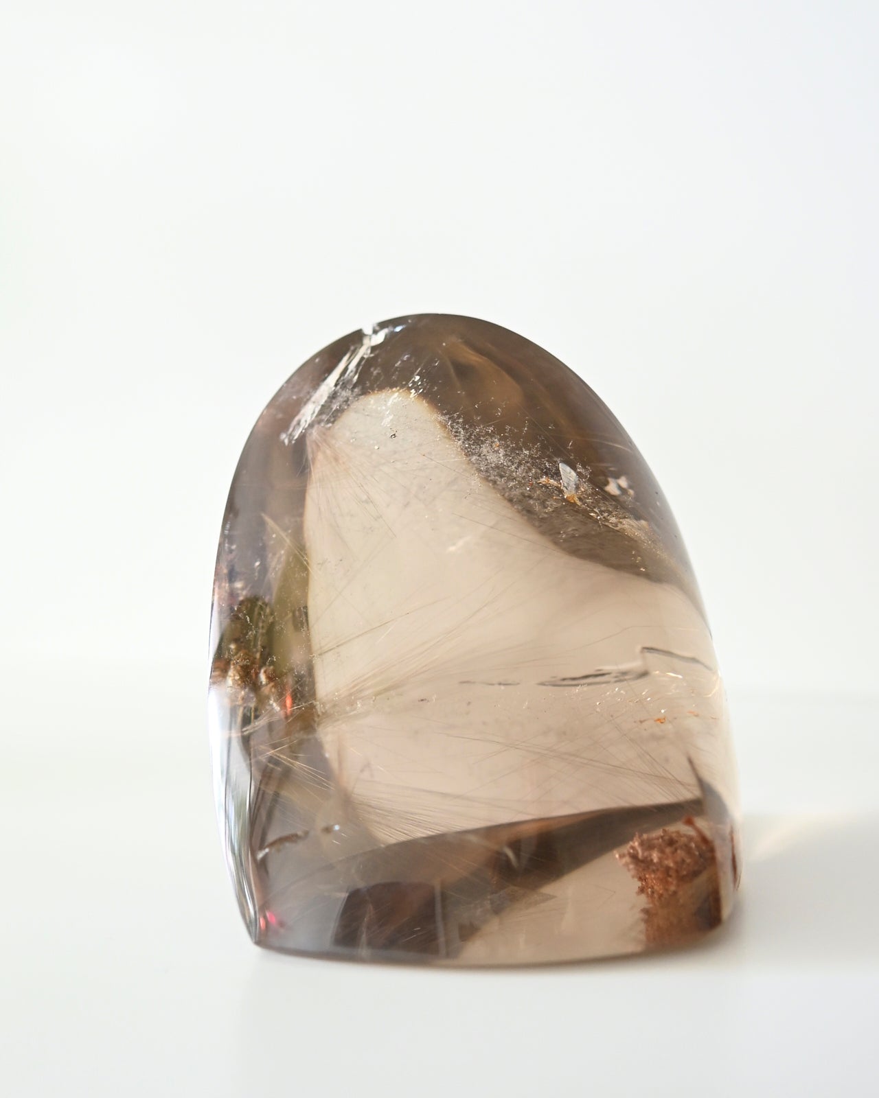 Rutile Smoky Quartz Freeform