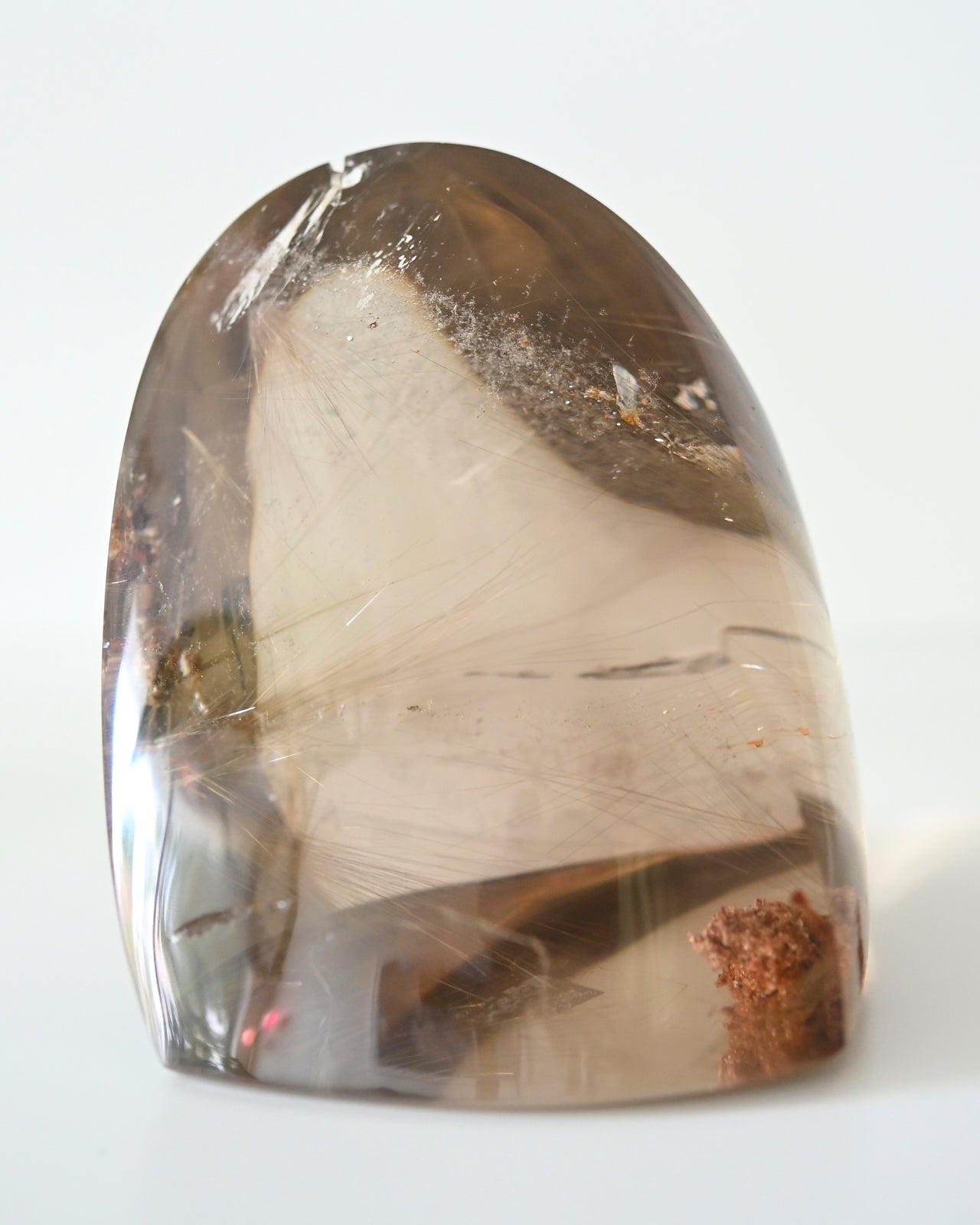 Rutile Smoky Quartz Freeform