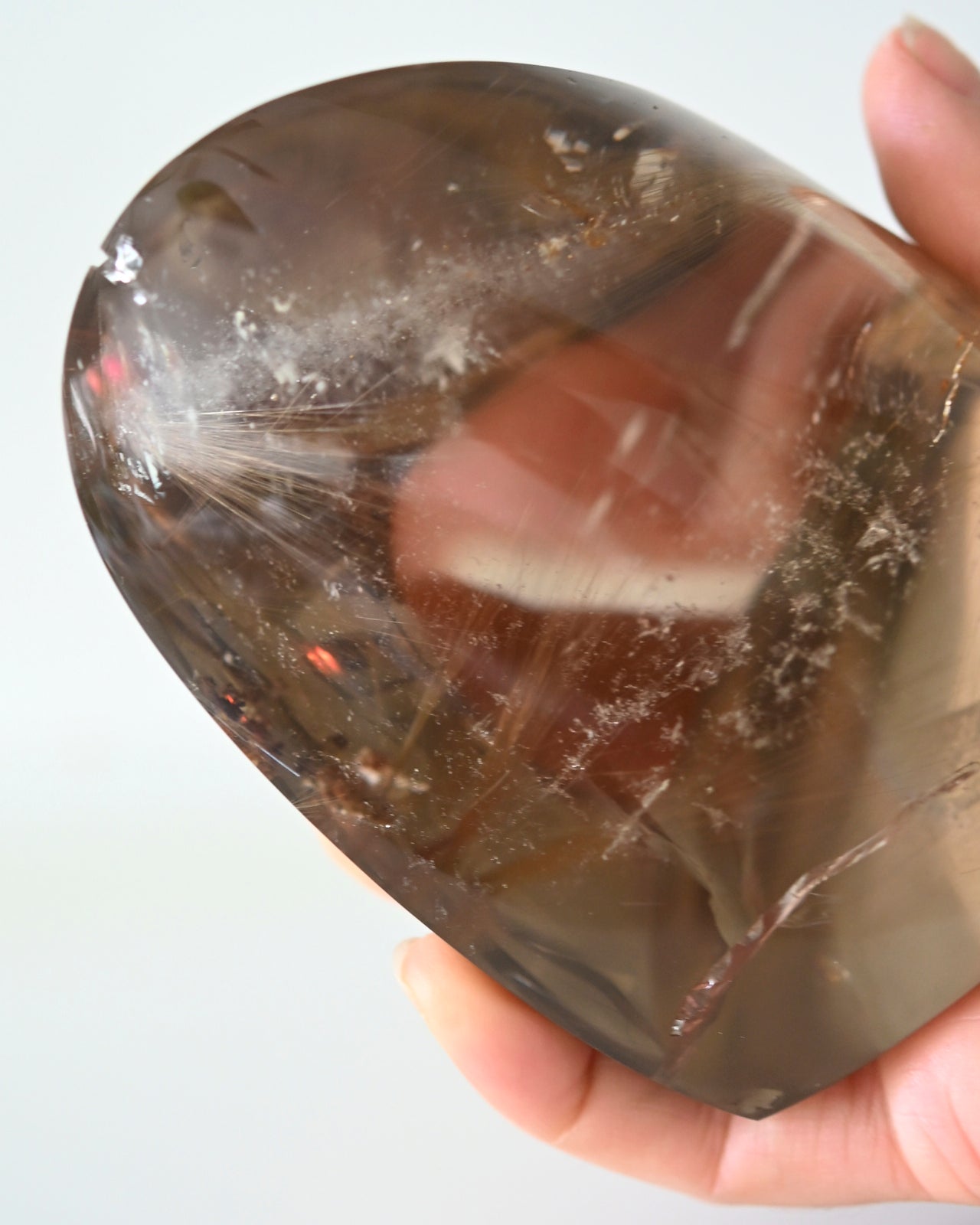 Rutile Smoky Quartz Freeform