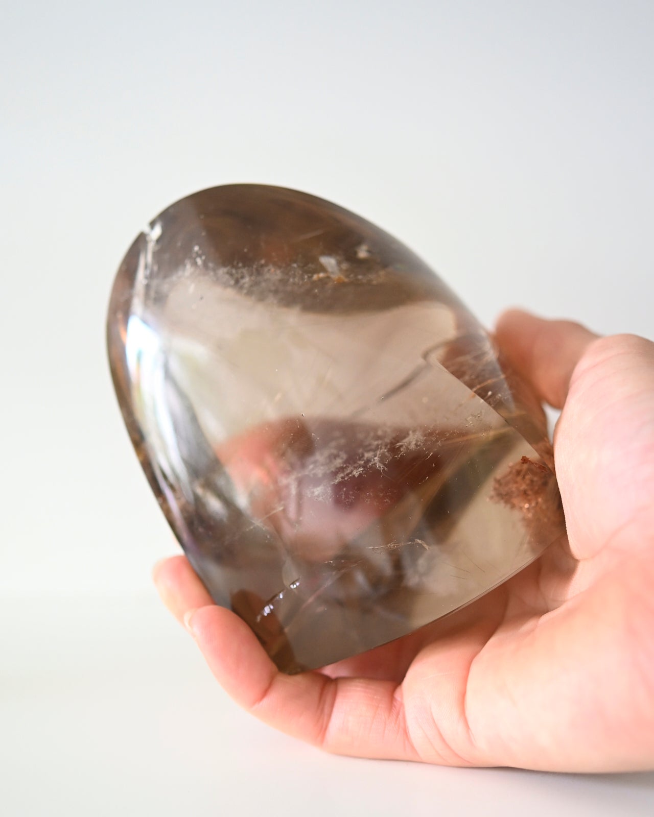 Rutile Smoky Quartz Freeform