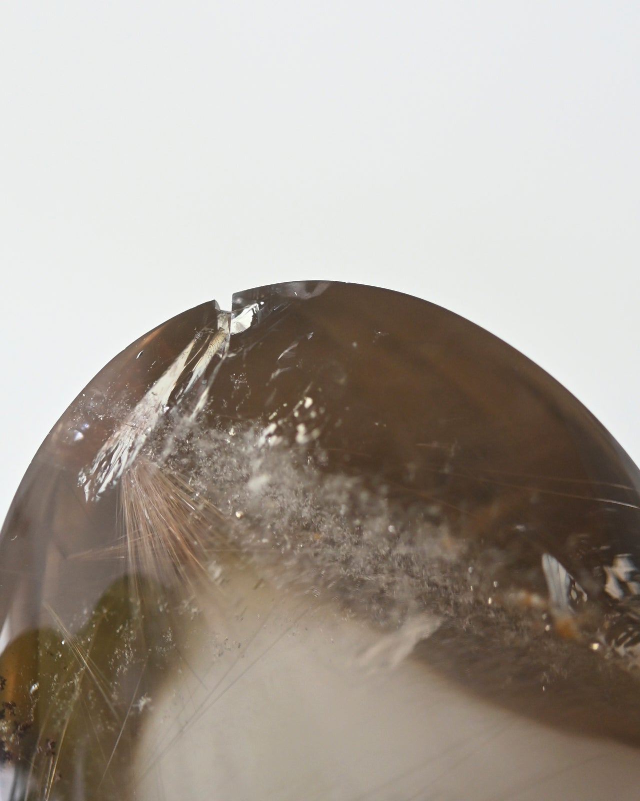 Rutile Smoky Quartz Freeform