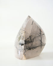 Tourmalated Quartz Freeform  5 inch