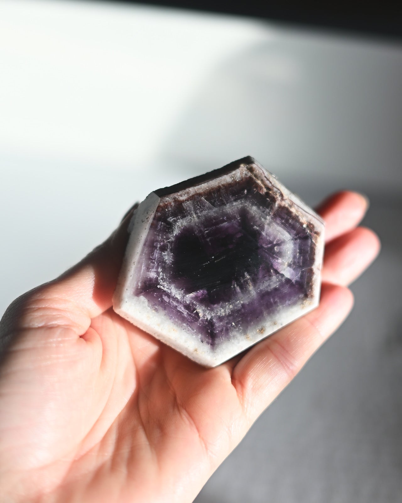 Rare Trapiche Amethyst