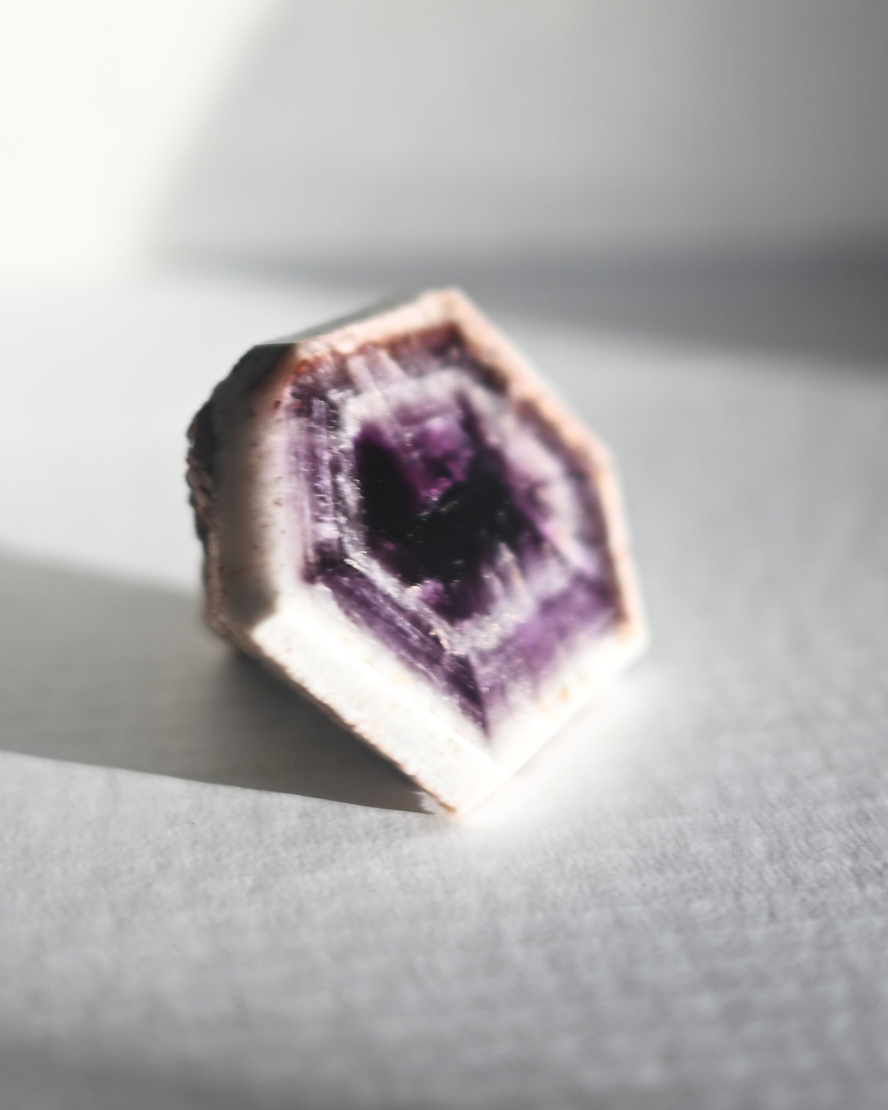 Rare Trapiche Amethyst