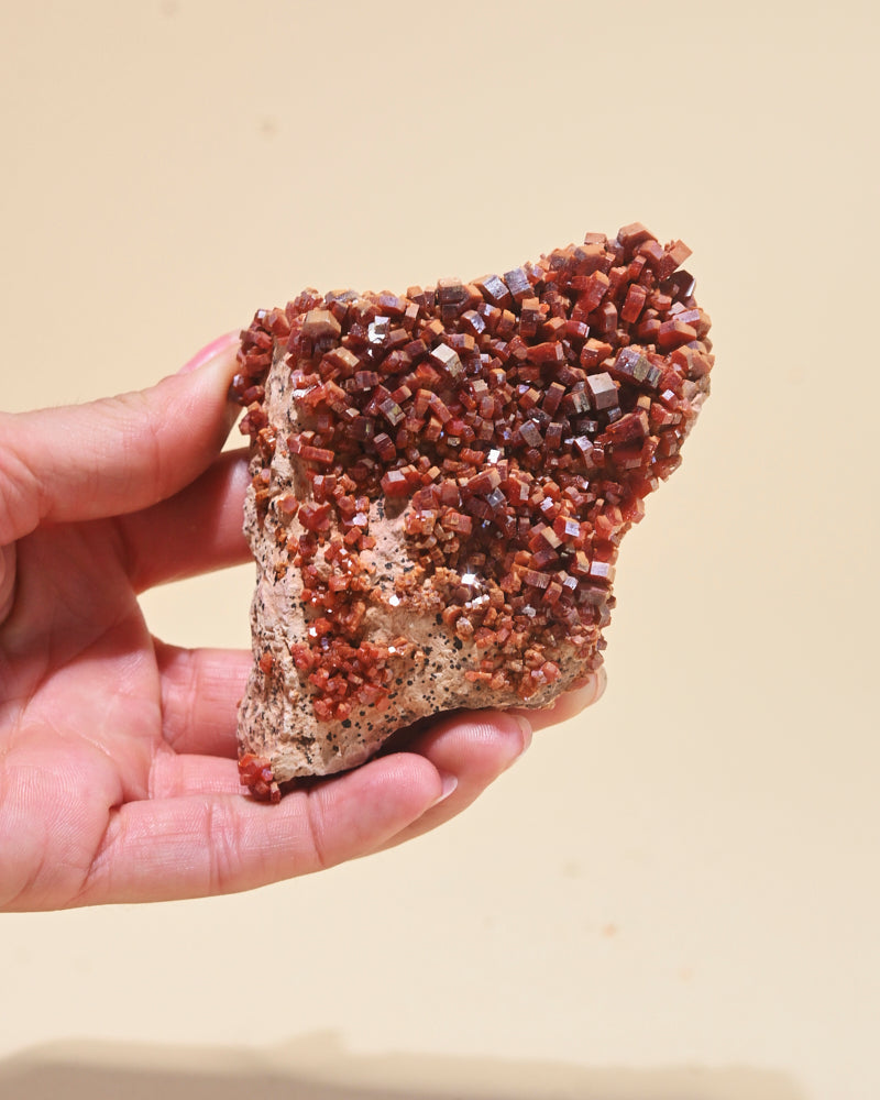 Vanadinite specimen 3 inch