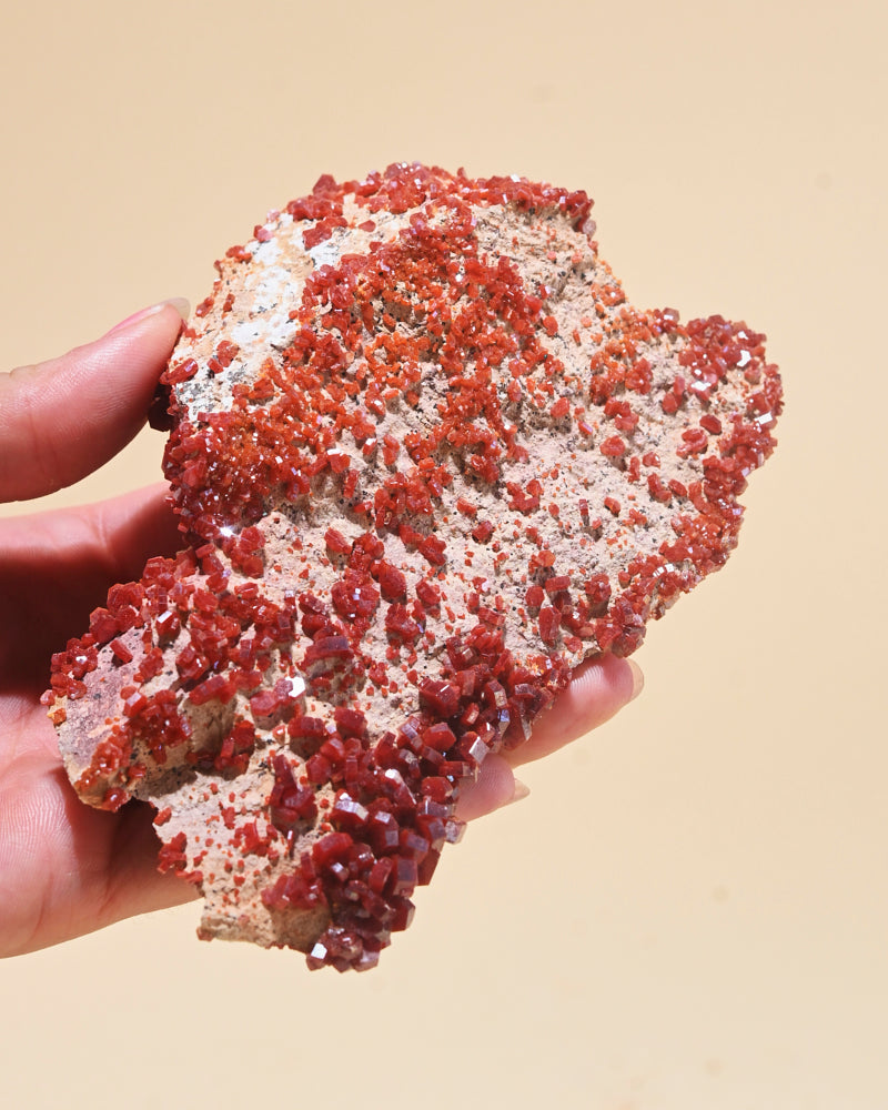 Vanadinite specimen 4 inch