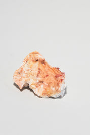 Mini Vanadinite on barite Cluster