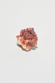 Mini Vanadinite on barite Cluster