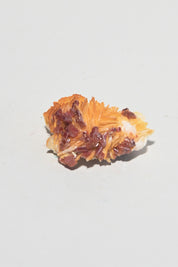 Mini Vanadinite on barite Cluster