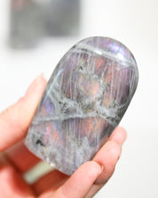 Purple Flash Labradorite Freeform Small