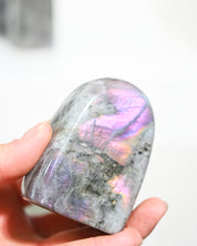 Purple Flash Labradorite Freeform Small