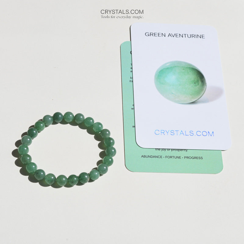 Green Aventurine Bracelet 4mm Gemstone - Awakenings