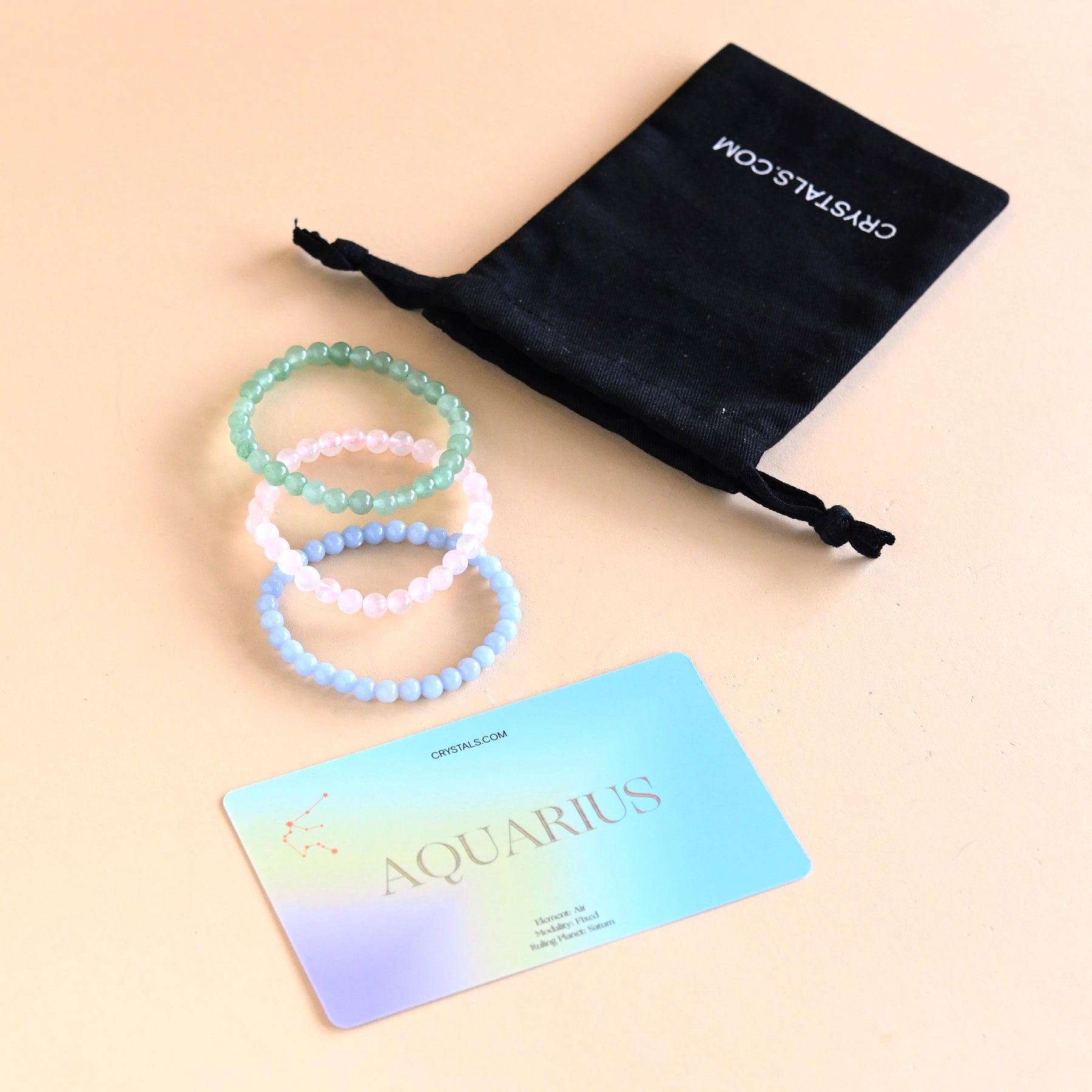 Zodiac Collection - Aquarius Bracelet (Jan 20 - Feb 18) – Arinna Jewelry